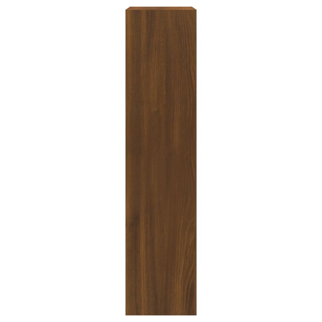 Scarpiera Rovere Marrone 63x24x103 cm in Legno Multistrato - homemem39