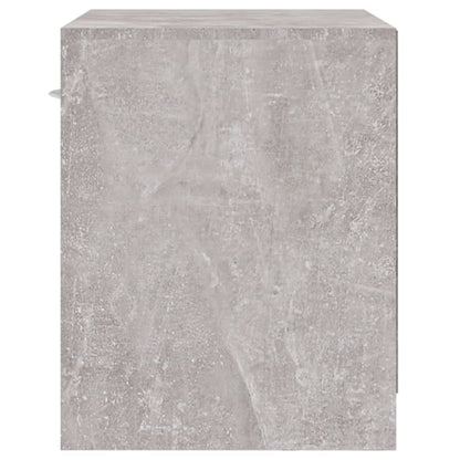 Comodini 2 pz con Cassetto Grigio Cemento - homemem39