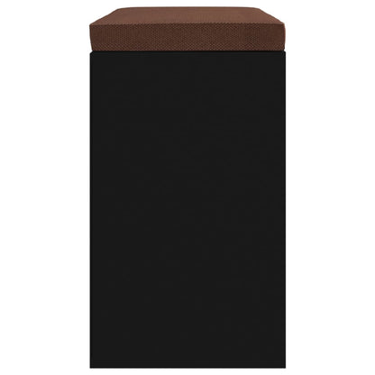 Scarpiera Nera 103x30x48 cm in Legno Multistrato | homemem39