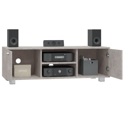 Mobile per TV Grigio Cemento 120x40,5x35 cm Legno Multistrato - homemem39