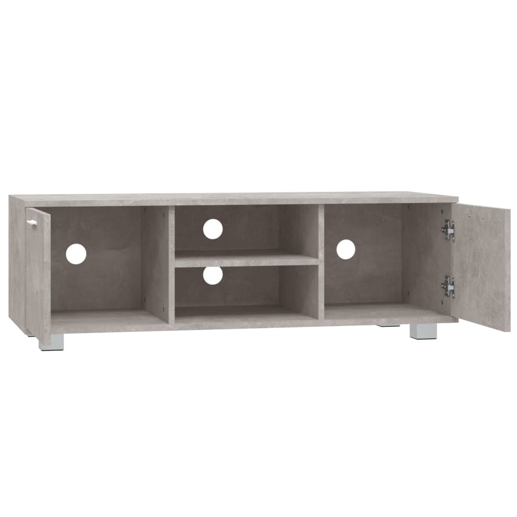 Mobile per TV Grigio Cemento 120x40,5x35 cm Legno Multistrato - homemem39