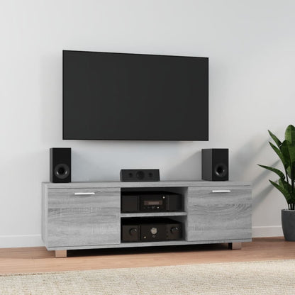Mobile TV Grigio Sonoma 120x40,5x35 cm in Legno Multistrato - homemem39