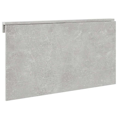 Tavolino Muro Pieghevole Grigio Cemento 100x60x56cm Multistrato - homemem39