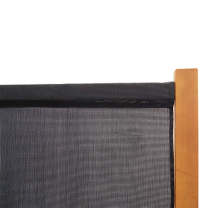 Paravento a 3 Pannelli Nero 210x180 cm | homemem39