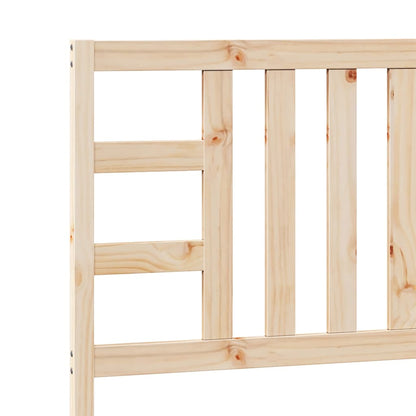 Testiera per Letto 96x4x100 cm in Legno Massello di Pino