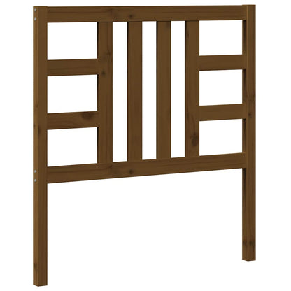 Testiera per Letto Ambra 96x4x100 cm in Legno Massello di Pino | homemem39