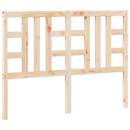 Testiera per Letto 141x4x100 cm in Legno Massello di Pino | homemem39