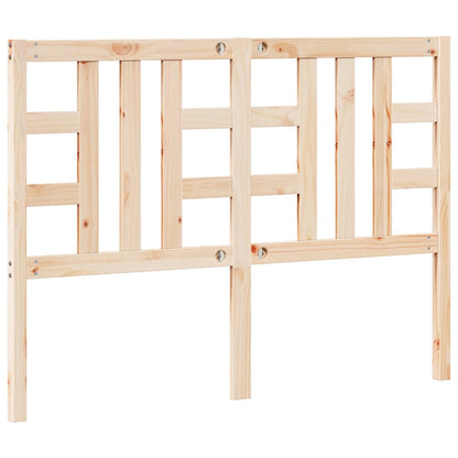 Testiera per Letto 141x4x100 cm in Legno Massello di Pino | homemem39