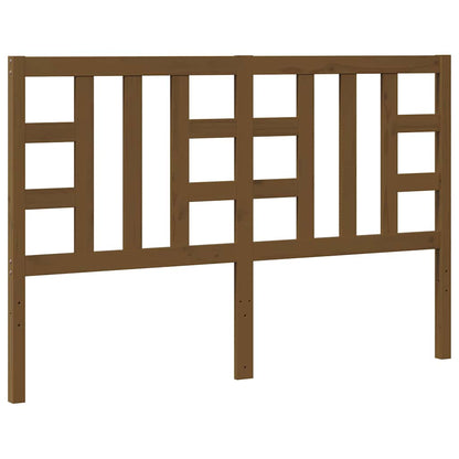 Testiera per Letto Ambra 146x4x100 cm in Legno Massello di Pino