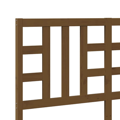 Kopfteil des Amber-Bettes 166 x 4 x 100 cm aus massivem Kiefernholz