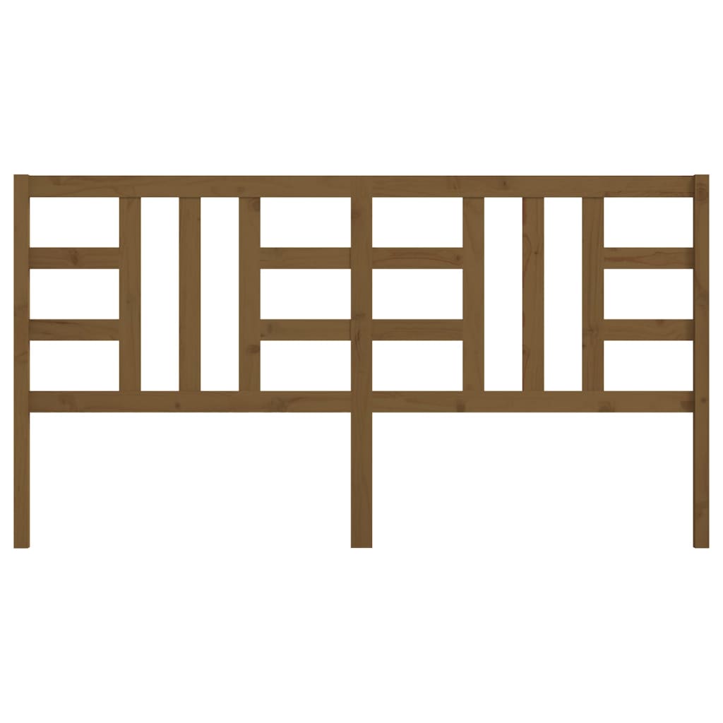 Amber-Bettkopfteil 206 x 4 x 100 cm aus massivem Kiefernholz