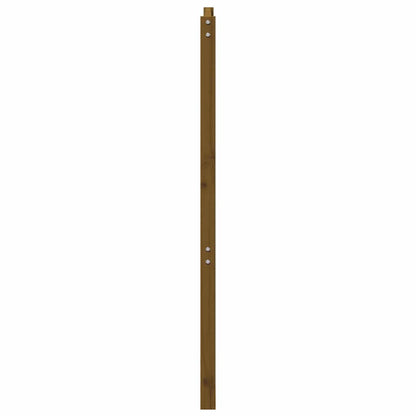 Testiera per Letto Ambra 206x4x100 cm in Legno Massello di Pino