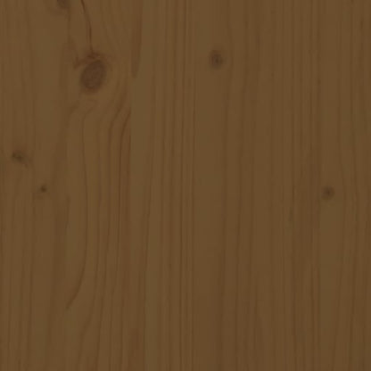 Testiera per Letto ambra 105,5x4x100 cm Legno Massello di Pino | homemem39
