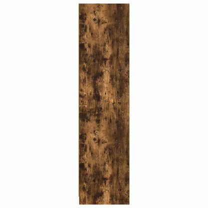 Armadio con Cassetti Rovere Fumo 50x50x200 cm Legno Multistrato