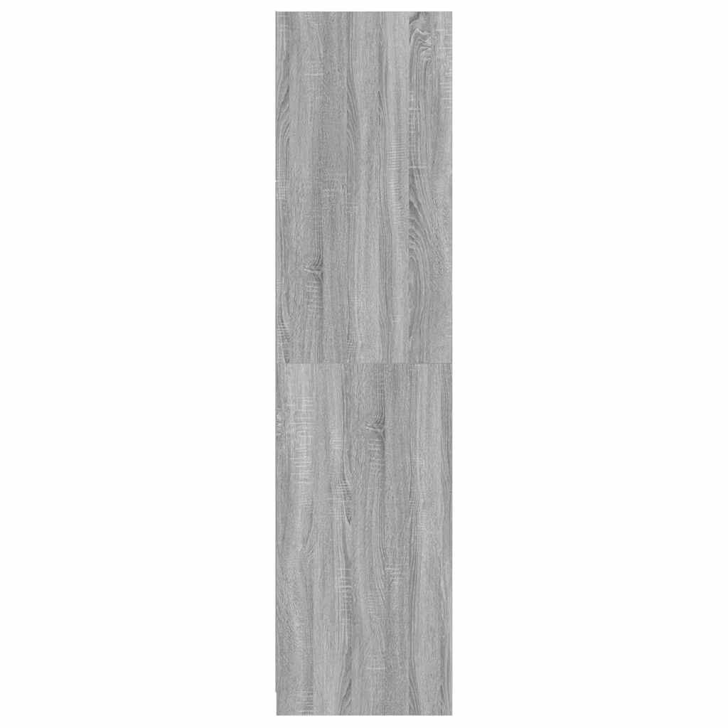 Armadio con Cassetti Grigio Sonoma 50x50x200 Legno Multistrato