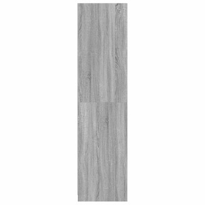 Armadio con Cassetti Grigio Sonoma 50x50x200 Legno Multistrato