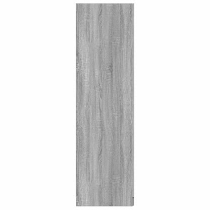 Armadio Grigio Sonoma 80x52x180 cm in Legno Multistrato