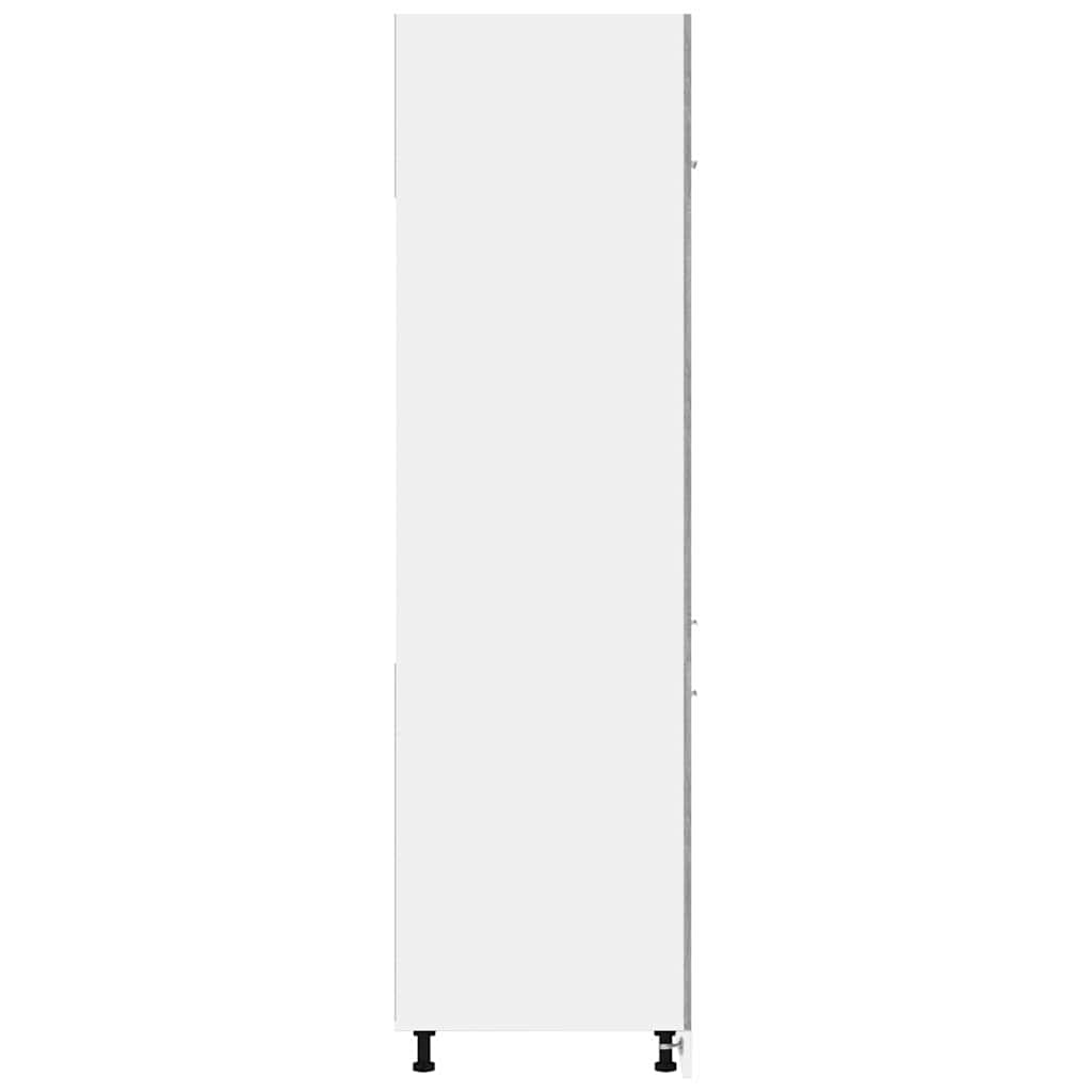 Armadio per Frigo “Lyon” Grigio Sonoma 60x57x207 cm