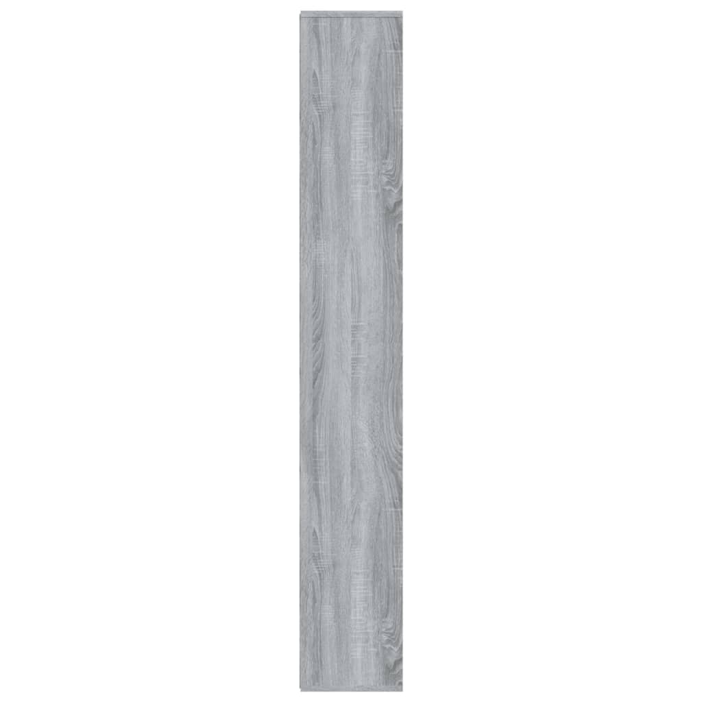 Libreria Grigio Sonoma 155x24x160 cm