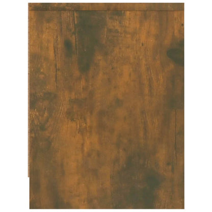 Comodino Rovere Fumo 40x30x40 cm in Legno Ingegnerizzato - homemem39