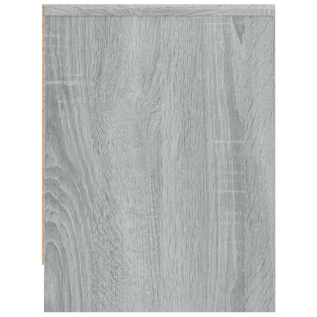 Comodini 2pz Grigio Sonoma 40x30x40 cm in Truciolato | homemem39