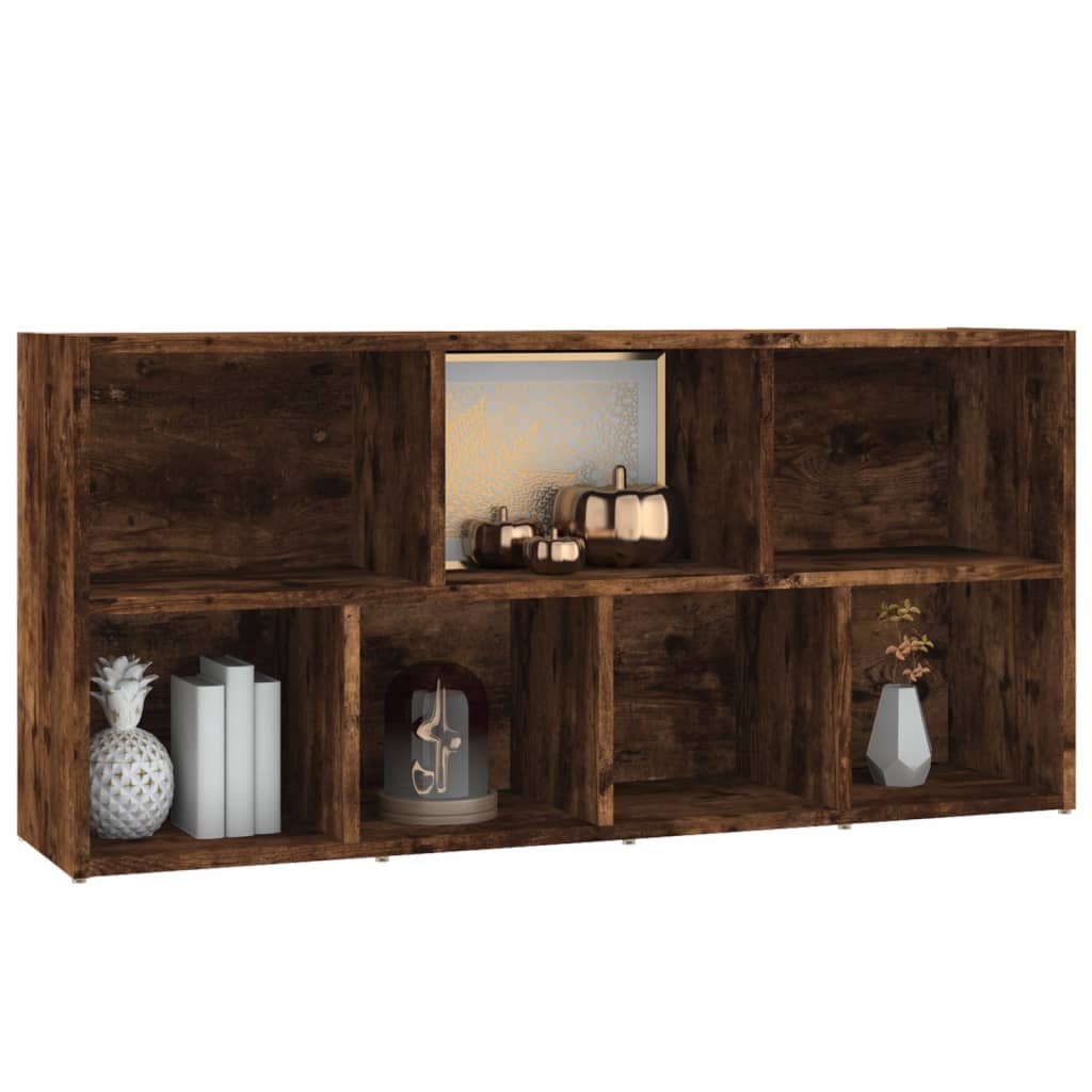Libreria Rovere Fumo 50x25x106 cm | homemem39