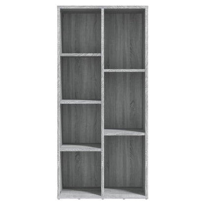 Libreria Grigio Sonoma 50x25x106 cm