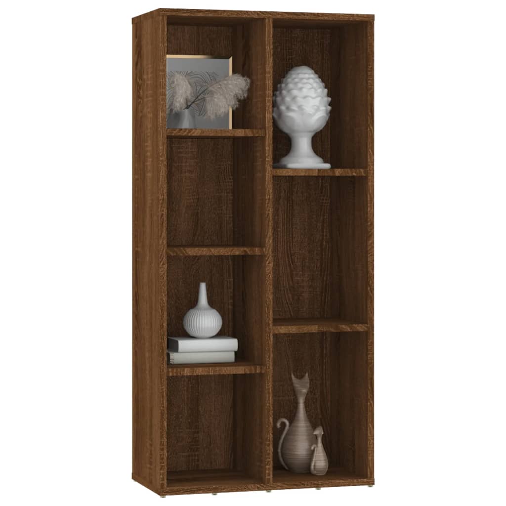 Libreria Rovere Marrone 50x25x106 cm - homemem39