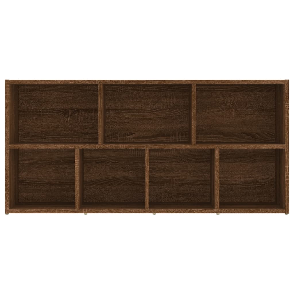 Libreria Rovere Marrone 50x25x106 cm - homemem39