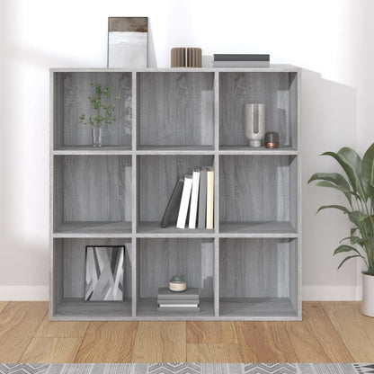 Libreria Grigio Sonoma 98x29x97,5 cm