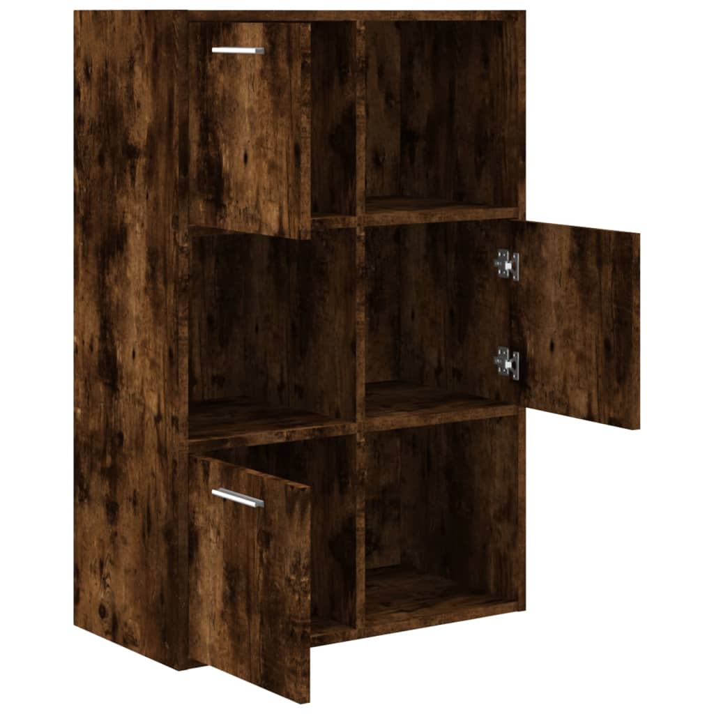 Mobile Contenitore in Rovere Fumo 60x29,5x90 cm | homemem39