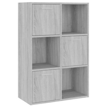 Mobile Contenitore Grigio Sonoma 60x29,5x90 cm - homemem39