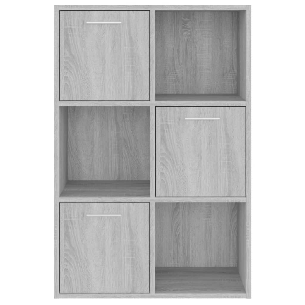 Mobile Contenitore Grigio Sonoma 60x29,5x90 cm - homemem39