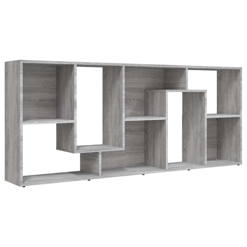 Libreria Grigio Sonoma 67x24x161 cm in Legno Ingegnerizzato | homemem39