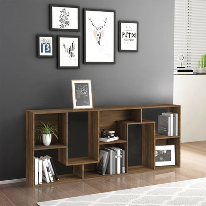 Libreria Rovere Marrone 67x24x161 cm in Legno Multistrato - homemem39