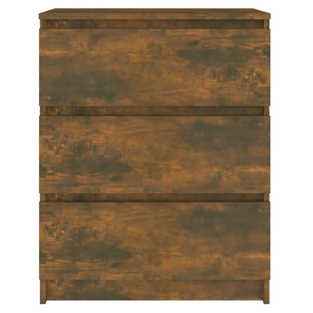 Credenza Rovere Fumo 60x35x76 cm in Legno Multistrato - homemem39