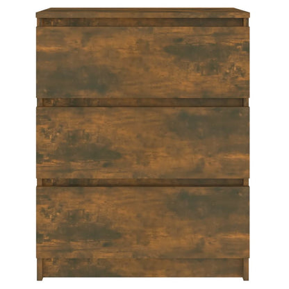 Credenza Rovere Fumo 60x35x76 cm in Legno Multistrato - homemem39