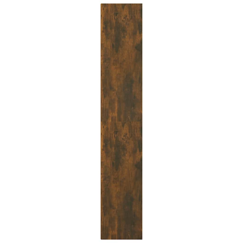 Libreria Rovere Fumo 36x30x171 cm in Legno Multistrato