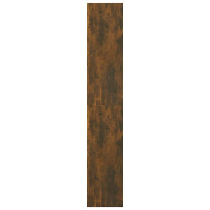 Libreria Rovere Fumo 36x30x171 cm in Legno Multistrato