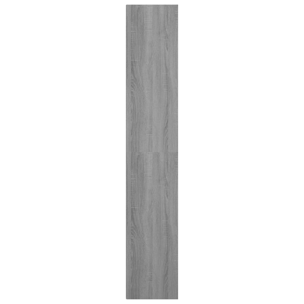 Libreria Grigio Sonoma 36x30x171 cm in Legno Multistrato