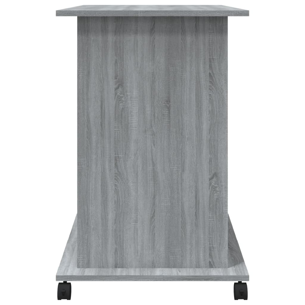 Scrivania Computer Grigio Sonoma 80x50x75 cm Legno Multistrato - homemem39