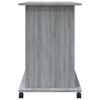 Scrivania Computer Grigio Sonoma 80x50x75 cm Legno Multistrato - homemem39