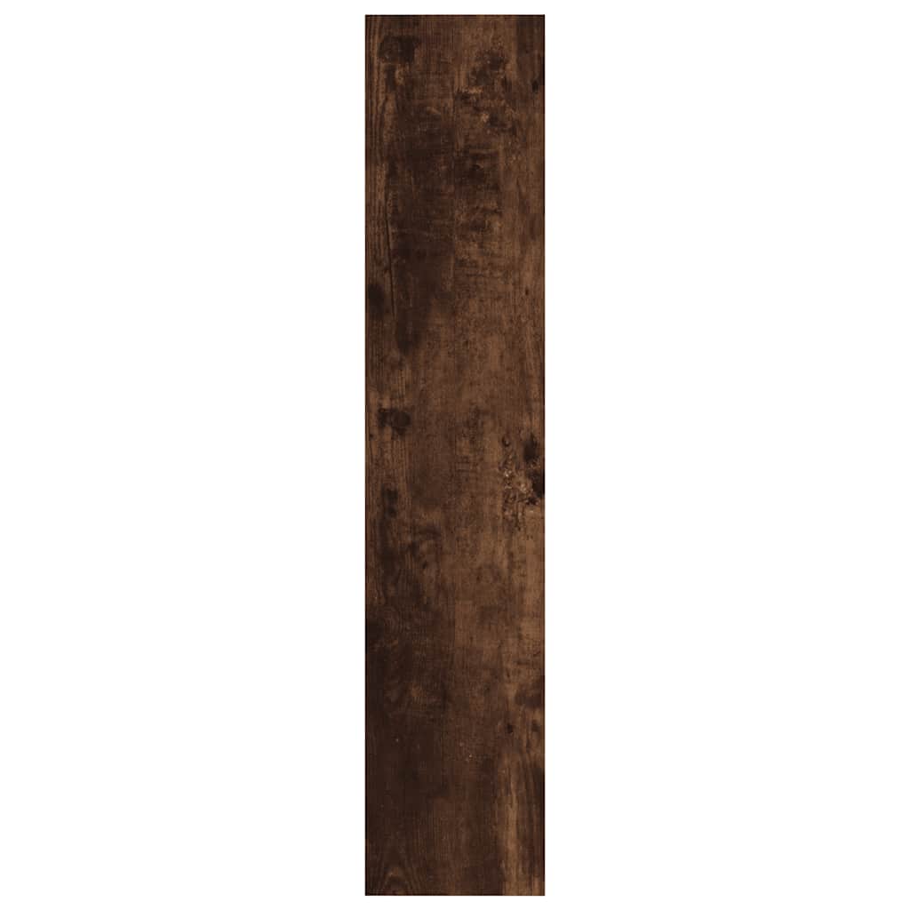 Mensola a Muro Rovere Fumo 90x16x78 cm in Legno Multistrato | homemem39