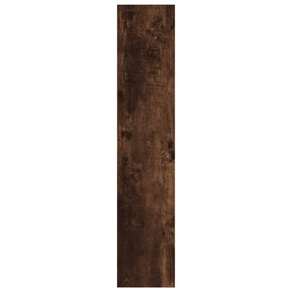 Mensola a Muro Rovere Fumo 90x16x78 cm in Legno Multistrato | homemem39