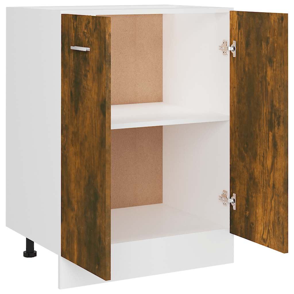 Mobiletto “Lyon” Rovere Fumo 60x46x81,5 cm