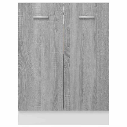 Mobiletto “Lyon” Grigio Sonoma 60x46x81,5 cm | homemem39