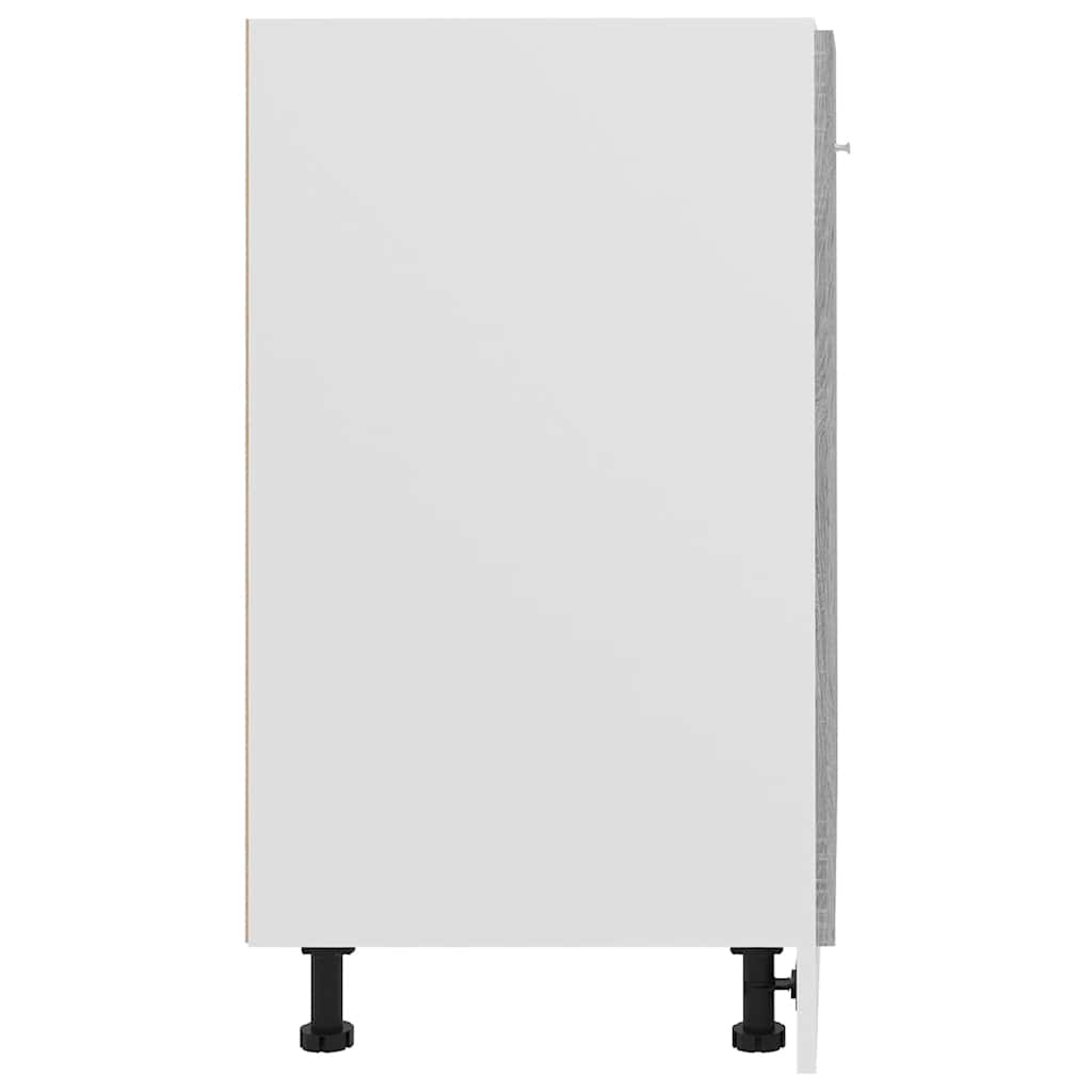 Mobiletto “Lyon” Grigio Sonoma 60x46x81,5 cm | homemem39