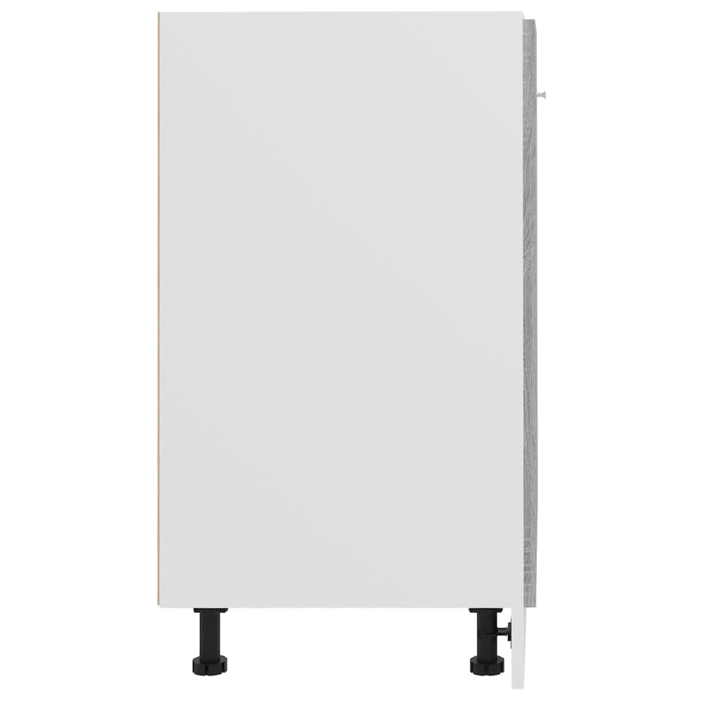 Mobiletto “Lyon” Grigio Sonoma 60x46x81,5 cm - homemem39