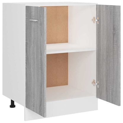 Mobiletto “Lyon” Grigio Sonoma 60x46x81,5 cm