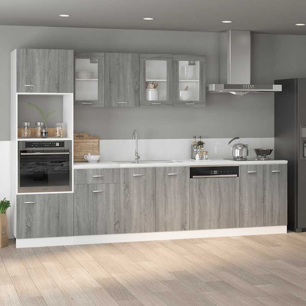 Mobiletto “Lyon” Grigio Sonoma 60x46x81,5 cm